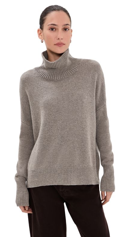 LISA YANG LISA YANG Heidi Cashmere Sweater Truffle