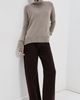 LISA YANG LISA YANG Heidi Cashmere Sweater Truffle - 5