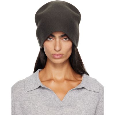 LISA YANG LISA YANG Khaki Birgitte Beanie
