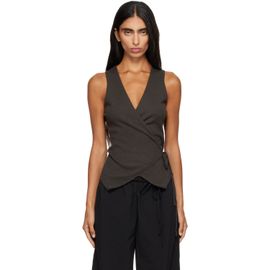 LISA YANG LISA YANG Khaki Nayi Top