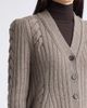 Lisa Yang Lisa Yang Leire Cashmere Cabled Rib Cardigan - 3