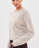 LISA YANG LISA YANG Lexia Brushed Cashmere Sweater Sand Brushed - 4