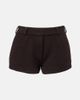 Lisa Yang Lisa Yang Low-rise cashmere shorts - 1