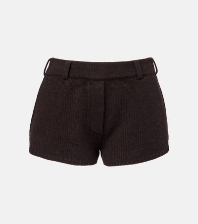 Lisa Yang Lisa Yang Low-rise cashmere shorts
