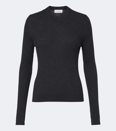 Lisa Yang Lisa Yang Marguerite cotton and cashmere sweater