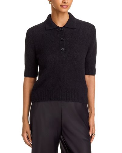 Lisa Yang Lisa Yang Masy Cashmere & Silk Polo Sweater