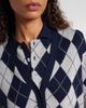 Lisa Yang Lisa Yang Raelyn argyle cashmere cardigan - 3