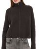 LISA YANG LISA YANG Sadie Zip Cardigan Dark Oak - 1