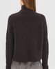 LISA YANG LISA YANG Sadie Zip Cardigan Dark Oak - 3