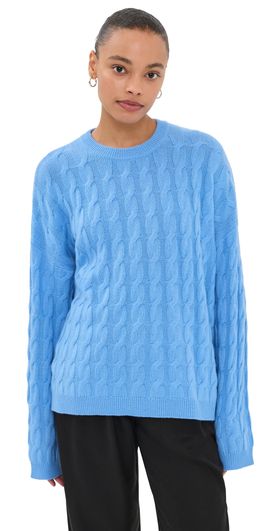 LISA YANG LISA YANG Seymour Cashmere Sweater Azure