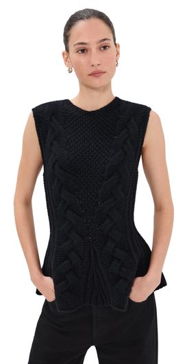 LISA YANG LISA YANG Signy Cashmere Top Black