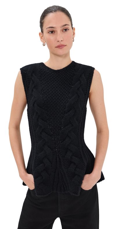 LISA YANG LISA YANG Signy Cashmere Top Black