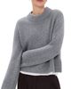 LISA YANG LISA YANG Sony Cashmere Sweater Mid Grey - 1