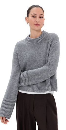 LISA YANG LISA YANG Sony Cashmere Sweater Mid Grey