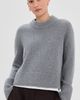 LISA YANG LISA YANG Sony Cashmere Sweater Mid Grey - 2