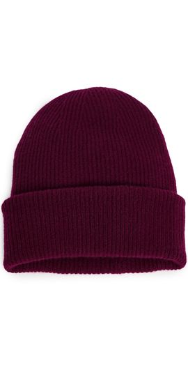 LISA YANG LISA YANG Stockholm Cashmere Beanie Deep Plum One