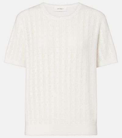 Lisa Yang Lisa Yang Suyin pointelle cotton and cashmere sweater