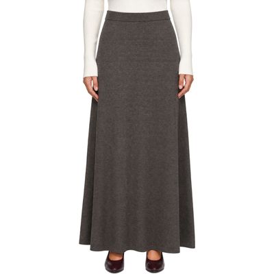 LISA YANG LISA YANG Taupe Adrienne Maxi Skirt