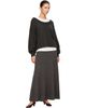 LISA YANG LISA YANG Taupe Adrienne Maxi Skirt - 4