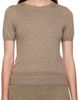 LISA YANG LISA YANG Taupe Delila T-shirt - 1