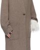 LISA YANG LISA YANG Taupe 'The Amie' Coat - 2