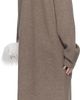LISA YANG LISA YANG Taupe 'The Amie' Coat - 3