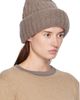 LISA YANG LISA YANG Taupe 'The Beatris' Beanie - 2