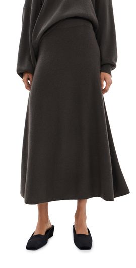LISA YANG LISA YANG Torie Cashmere Skirt Dark Fern