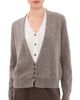 LISA YANG LISA YANG Vani Cardigan Truffle/Cream - 1