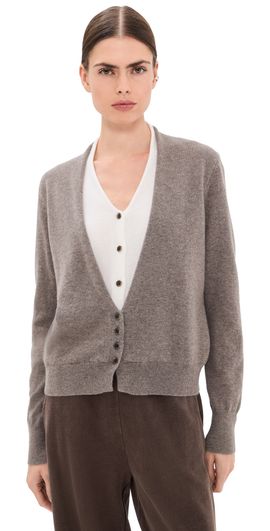 LISA YANG LISA YANG Vani Cardigan Truffle/Cream