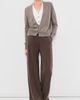 LISA YANG LISA YANG Vani Cardigan Truffle/Cream - 5