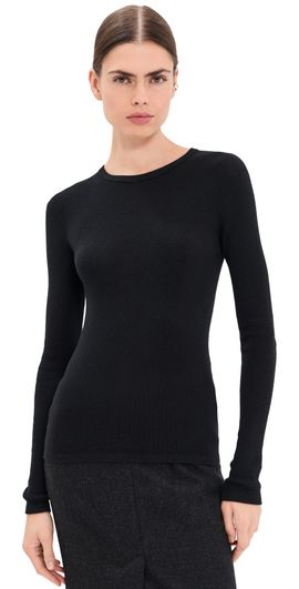 LISA YANG LISA YANG Vivian Long Sleeved Sweater Noir
