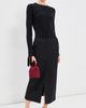 LISA YANG LISA YANG Vivian Long Sleeved Sweater Noir - 5