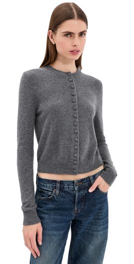 LISA YANG LISA YANG Wilona Cashmere Cardigan Graphite