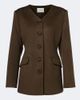 Lisa Yang Lisa Yang Wool and cashmere blazer - 1