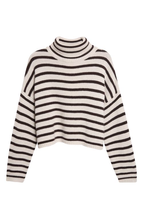 Lisa Yang Lisa Yang Zerlina Stripe Cashmere Turtleneck Sweater