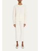 Lisa Yang Miki Raglan-Sleeve Cashmere Crewneck Sweater - 2