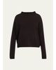 Lisa Yang Sandy Mock-Neck Cashmere Sweater - 1