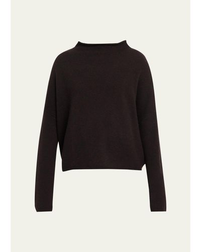 Lisa Yang Sandy Mock-Neck Cashmere Sweater