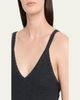 Lisa Yang Suni Scalloped Cotton-Cashmere Rib Tank Top - 5