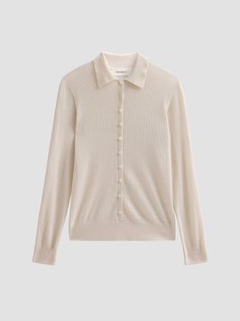 Lisa Yang Women's Agata Cashmere Cardigan Shirt