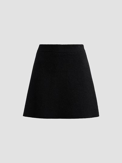 Lisa Yang Women's Clare Cashmere A-Line Miniskirt