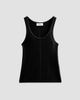 Lisa Yang Women's Meng Rib-Knit Cotton-Cashmere Tank - 1