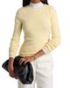 Lisa Yang Women's Vivian Ribbed Cotton-Cashmere Top - 3