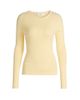 Lisa Yang Women's Vivian Ribbed Cotton-Cashmere Top - 8