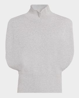 Lisa Yang Zaya Turtleneck Cashmere Sleeveless Top