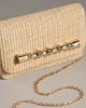 Lisi Lerch Ruby Foldover Straw Clutch - 3