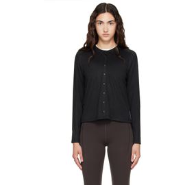 Literary Sport Literary Sport Black Fanny Cardigan