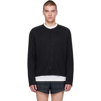 Literary Sport Literary Sport Black Walker Cardigan