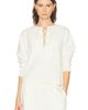 Literary Sport Literary Sport Daphne Lace Up Sweater - 1